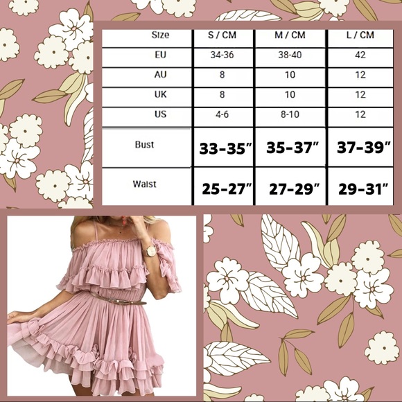 Off Shoulder Spaghetti Strap Ruffled Mini Dress - Picture 7 of 7